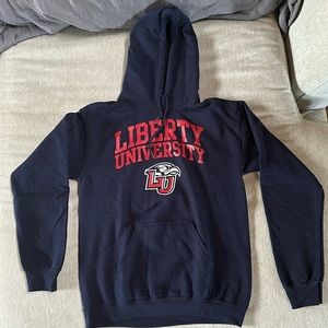 Liberty University Flames Gildan sweatshirt small